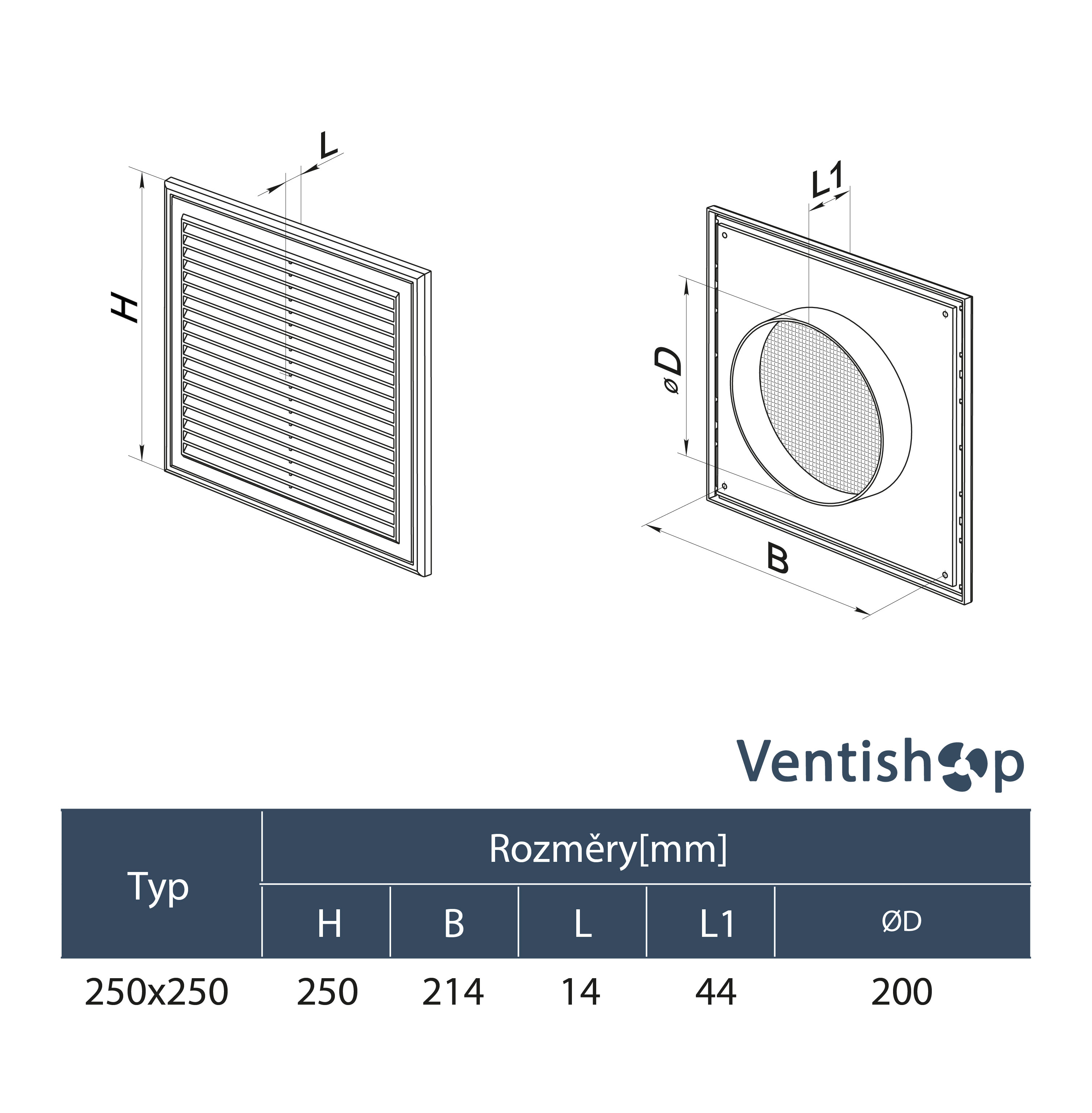 mv250 - ventishop